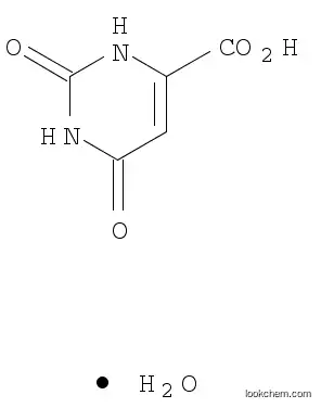 Molecular Structure of 50887-69-9 (Orotic acid monohydrate)